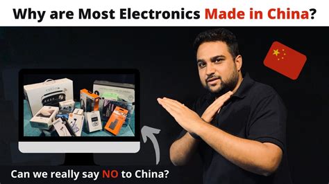 why are electronics made in china